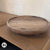 تصویر رایزر چوبی گرد لبه‌دار 