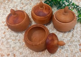 تصویر قندان چوبی 