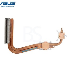 تصویر هیت سینک ایسوز K56-K56C اورجینال گرافیک دار HEAT SINK ASUS K56-K56C