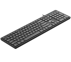 تصویر کیبورد با سیم لنوو Lenovo Lecoo KB102 Keyboard USB Wired Mini 