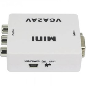 تصویر مبدل VGA به AV ایکس پی پروداکت AH632H VGA to AV converter AH632H XP-Product