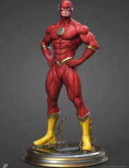 تصویر اکشن فیگور فلش کامیک 