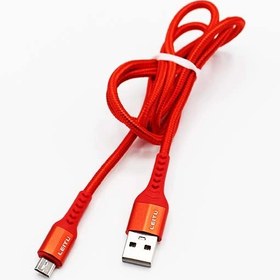 تصویر کابل تبدیل USB به MicroUSB لیتو مدل LD - 43 طول 1 متر 