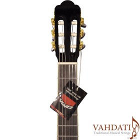 تصویر گیتار آریا مدل AK30-BC کات وی رنگ مشکی 