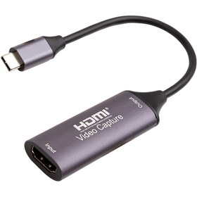 تصویر کارت کپچر اکسترنال USB Type-C USB Capture Card HDMI to USB 2.0 Type-C Collector 4K Video Recording Box Game Live