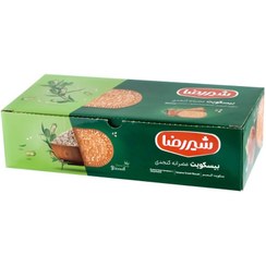 تصویر بیسکویت عصرانه کنجدی شیررضا 600 گرمی Evening Biscuits Sesame Shirreza 600 grams