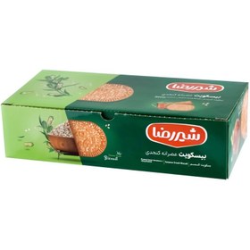 تصویر بیسکویت با طعم نارگیل شیررضا 600 گرم Shirreza coconut flavored biscuits 600 grams