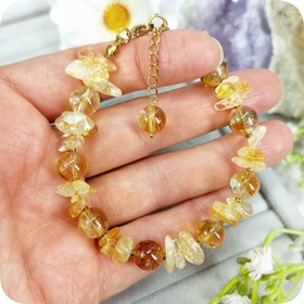 تصویر دستیند سیترین 