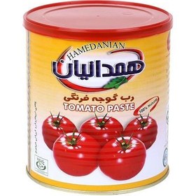 تصویر رب گوجه فرنگی همدانیان 800 گرمی ا Hamedanian tomato paste 800g Hamedanian tomato paste 800g