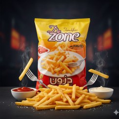 تصویر سیب زمینی نیمه آماده دزون ۱۲*۱۲ 