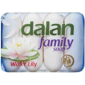 تصویر صابون جامد اورجینال برند Dalan مدل Famıly Nilüfer 4lü 280 gr کد 33632562 