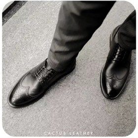 تصویر کفش چرم مردانه کد s2012 