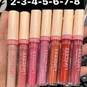 تصویر رژلب مایع لیپ گلاس حجم دهنده لولیس02 LIPGLOSS volume LOLLIS