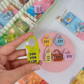 تصویر قفل رمزدار رنگی - ۸ 