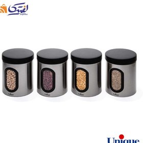 تصویر بانکه استیل یونیک مدل UN-5970 ظرفیت ۱ لیتر پنجره دار 