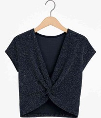 تصویر تیشرت یقه باز شاین 