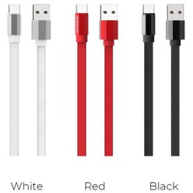 تصویر کابل شارژ بروفون مدل BU8 با سری میکرو BOROFONE BU8 Glory charging data cable for Micro-USB