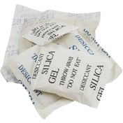 تصویر سیلیکاژل ساشه ای (بسته‌ای) - 1 گرمی Silica gel Sachet