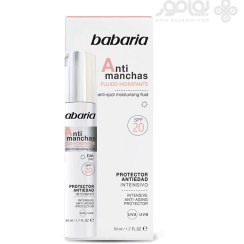 تصویر فلوئید ضد لک و مرطوب کننده باباریا مدل ANTI MANCHES حجم 50 میل BABARIA HIDRATANTE ANTIMANCHAS SPF 20 FLUID 50 ML