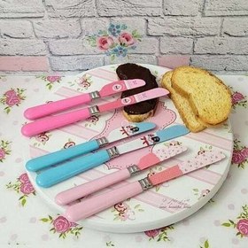 تصویر ست کارد و پنیر و کیک 2عددی 