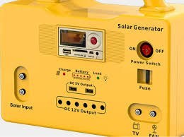 تصویر پکیج روشنایی/پاوربانک شارژی/خورشیدی SG-1230w Home solar light/power bank solar