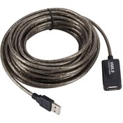 تصویر کابل افزایش طول USB 2.0 ا Venetolink USB 2.0 Extension Cable 10m Venetolink USB 2.0 Extension Cable 10m