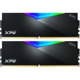 تصویر رم 32 گیگ DDR5 5200 ای دیتا مدل XPG LANCER RGB BLACK 