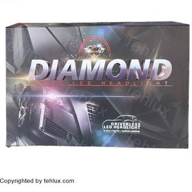 تصویر هدلایت دیاموند - H1 DIAMOND LED HEADLUGHT