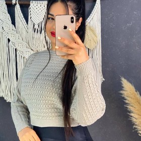 تصویر کراپ بافت فندقی عمده (پک 6 عددی) 