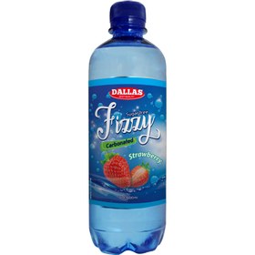 تصویر نوشابه گازدار بی رنگ با طعم توت فرنگی دالاس 500 میلی Dallas Strawberry Flavored Colorless Carbonated Drink 500 ml