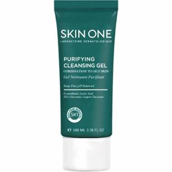 تصویر ژل شوینده مناسب پوست چرب 100میل اسکین وان Skin One Purifying Cleansing Gel 100ml