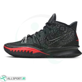 تصویر کفش بسکتبال مردانه نایک جوردن Nike Kyrie 7 Gets A Classic Black Red 