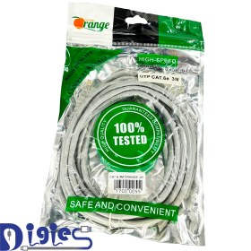 تصویر کابل شبکه ORANGE 3M CAT6 