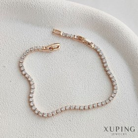 تصویر دستبند جواهری تنیسی Tennis jewelry bracelet