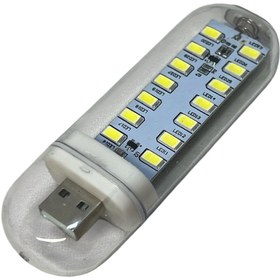تصویر چراغ LED یو اس بی (USB) مسافرتی ۲۴ تایی | پنل روشنایی همراه پرقدرت 