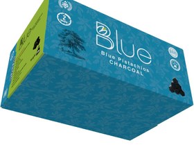 تصویر زغال فشرده پسته آبی 