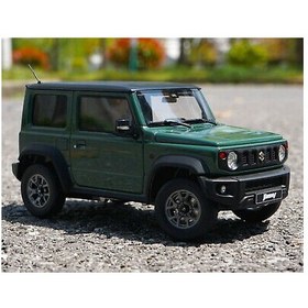 تصویر 1/18 LCD Suzuki All New Jimny Sierra 2019 Dark Green Diecast Full Open 