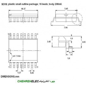 تصویر (IR2113S/SMD(SOW-16 