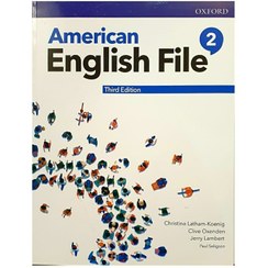 تصویر کتاب American English File 2 ویرایش سوم انتشارات اکسفورد 