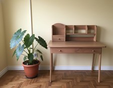 تصویر خرید میز تحریر چوب گردو طبیعی | نیلدا چوب 