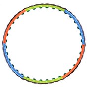 تصویر حلقه لاغری هولاهوپ مدل اورانوس ژله ای 