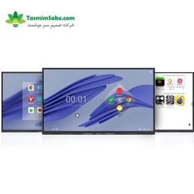 تصویر اسمارت برد ۱۱۰ اینچ سی تاچ (Smart Board) مدل STH-1101100PRO 