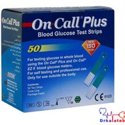 تصویر نوار تست قند خون آنکال پلاس On call plus 