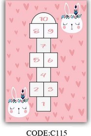 تصویر فرشینه کودک CODE:C115 