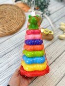 تصویر اسباب بازی حلقه هوش بازیگوش ۷ عددی مناسب کودک 