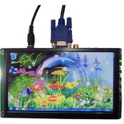 تصویر درایور برد تصویری با ورودی VGA+HDMI to LCD 7.0inch 