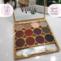 تصویر سایه چشم 12 رنگ dodo gril – تنوع رنگی خیره‌کننده، بافت نرم، پوشش یکنواخت – حجم کامل پالت 