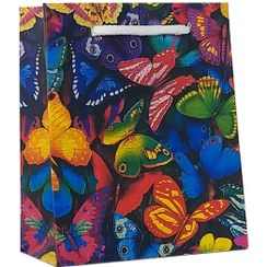 تصویر پاکت هدیه جشن پروانه ها کد 1118 بسته 12 عددی 