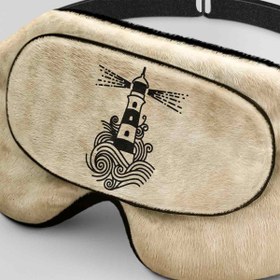 تصویر طرح خانه نور برای چشم بند خواب کورال Light House Design for Coral693 Sleep Mask