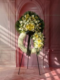 تصویر تاج گل ترحیم Funeral wreath